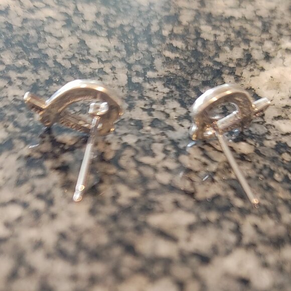 Tiffany & Co. Paloma Picasso Sterling Silver Loving Hearts Earrings - Picture 12 of 14